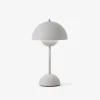 Flowerpot Portable Table Lamp VP9, Matte Grey