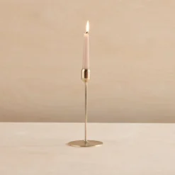 Flute Brass Candlesticks