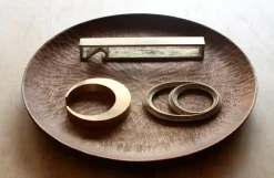 Futagami Brass Bottle Opener, Crescent