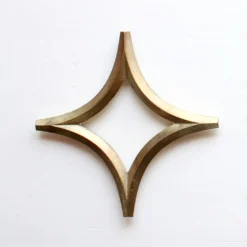 Futagami Brass Trivet, Star