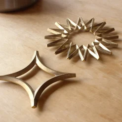 Futagami Brass Trivet, Star