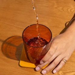 Glas Tumbler Set Large, Burnt Orange
