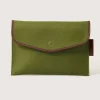 Graf Lantz Merino Wool Envelope 16" Tech Sleeve, Moss