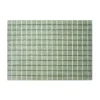 Grid Floor Mat, Matcha Lemon