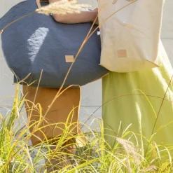 Hana Canvas Boat Bag, Horizon