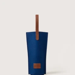 Hana Merino Wool Bottle Bag, Marine