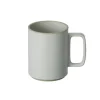 Hasami Porcelain 15 oz. Mug, Gloss Grey