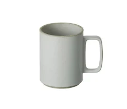 Hasami Porcelain 15 oz. Mug, Gloss Grey
