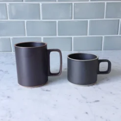 Hasami Porcelain 15 oz. Mug, Black