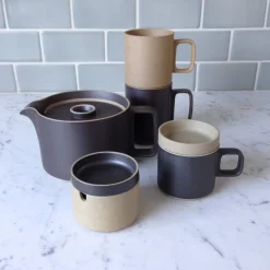 Hasami Porcelain 15 oz. Mug, Black