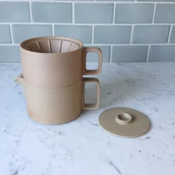 Hasami Porcelain Dripper, Natural