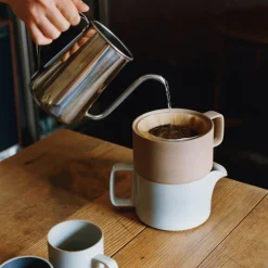 Hasami Porcelain Dripper, Black