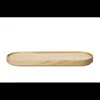 Hasami Porcelain Long Oval Wood Tray, Ash