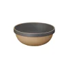 Hasami Porcelain Medium Mid-Deep Round Bowl, Black