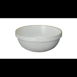 Hasami Porcelain Medium Mid-Deep Round Bowl, Gloss Grey