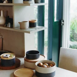 Hasami Porcelain Small Bowl, Gloss Grey