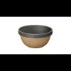 Hasami Porcelain Small Mid-Deep Round Bowl, Black