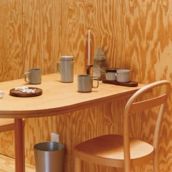 Hasami Porcelain Small Oval Wood Tray, Ash