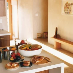 Hasami Porcelain Small Oval Wood Tray, Ash