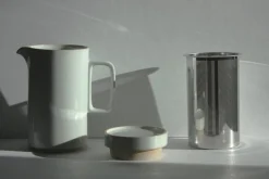 Hasami Porcelain Tall Teapot, Natural