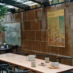 Hasami Porcelain Wood Plate / Tray - Triangle, Ash