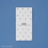 Hataguchi Collective Large Notecard + Envelope Set, Silver Dots