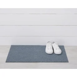 Heathered Shag Door Mat 18" x 28", Sea