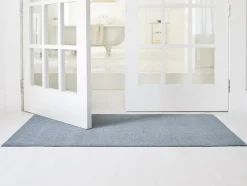 Heathered Shag Door Mat 18" x 28", Sea
