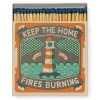 Home Fires Square Matchbox