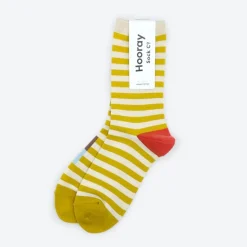 Hooray Sock Co. Crew Socks, Eureka