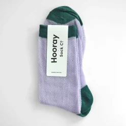 Hooray Sock Co. Valencia Socks, Purple