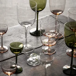 Host Red Wine Glasses, Blush - Set of 2