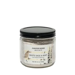 Juniper Ridge Bath Salts, White Sage and Mint