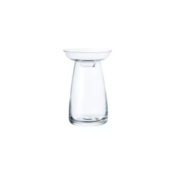 Kinto Clear Aqua Culture Vases, Two Sizes