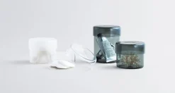 Kinto SCHALE Glass Cases, Frosted