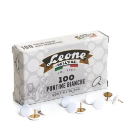 Leone Dell'Era Metal Pushpins, Assorted Colors