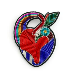 Macon et Lesquoy Hand-Embroidered Pins