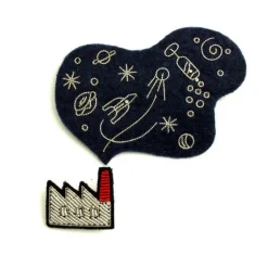 Macon et Lesquoy Hand-Embroidered Pins