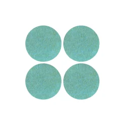 Merino Wool Felt Coaster Sets, Round - Assorted Colors