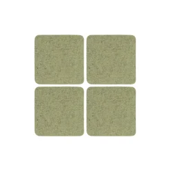 Merino Wool Felt Coaster Sets, Square - Assorted Colors
