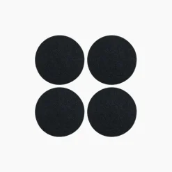 Merino Wool Felt Coaster Sets, Round - Assorted Colors