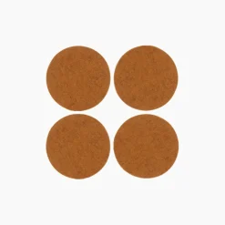 Merino Wool Felt Coaster Sets, Square - Assorted Colors