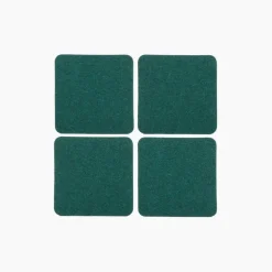 Merino Wool Felt Coaster Sets, Square - Assorted Colors