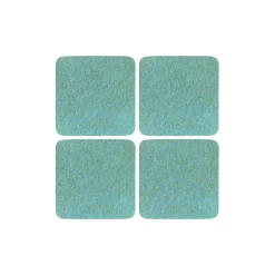 Merino Wool Felt Coaster Sets, Square - Assorted Colors
