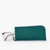 Merino Wool Felt Eyeglass Sleeve, Kombu