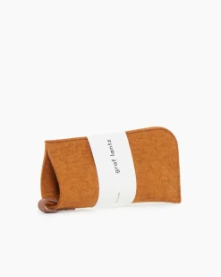 Merino Wool Felt Eyeglass Sleeve, Miso