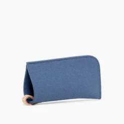 Merino Wool Felt Eyeglass Sleeve, Horizon