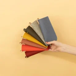 Merino Wool Felt Eyeglass Sleeve, Granite