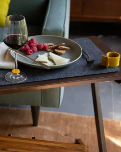 Merino Wool Felt Placemats, Rectangle - Assorted Colors