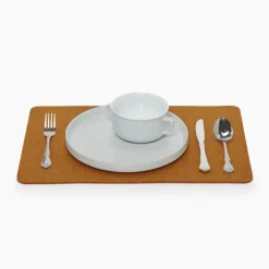 Merino Wool Felt Placemats, Rectangle - Assorted Colors